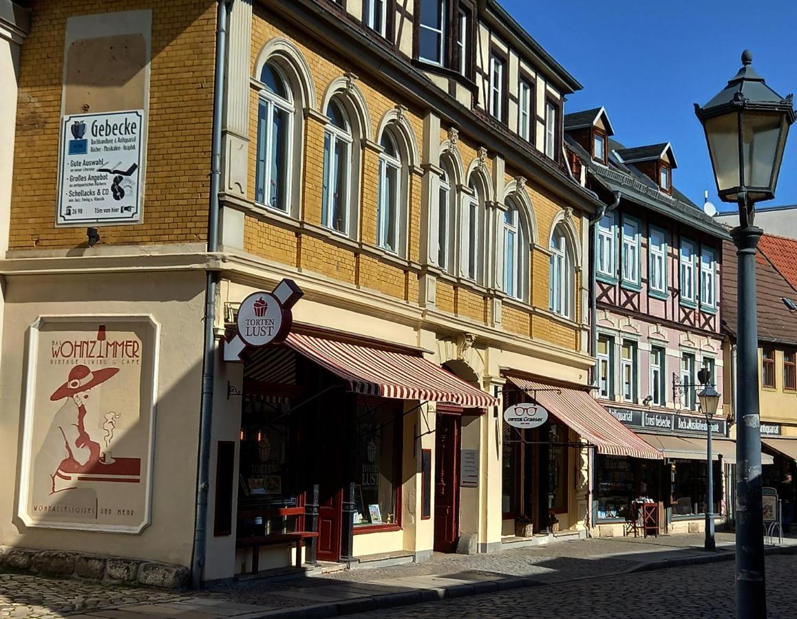 Apartment Silberne Lilie Кведлинбург Экстерьер фото